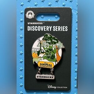 Disney Parks Starbucks Discovery Series Animal Kingdom Trading Pin
